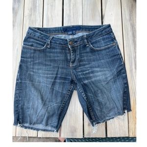 Zara jean shorts, cut-offs, Size 6